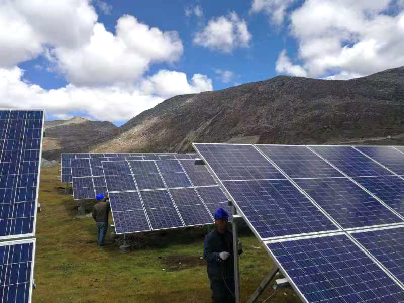 Off grid village level photovoltaic energy storage power stations in Luqu, Gannan in 2024