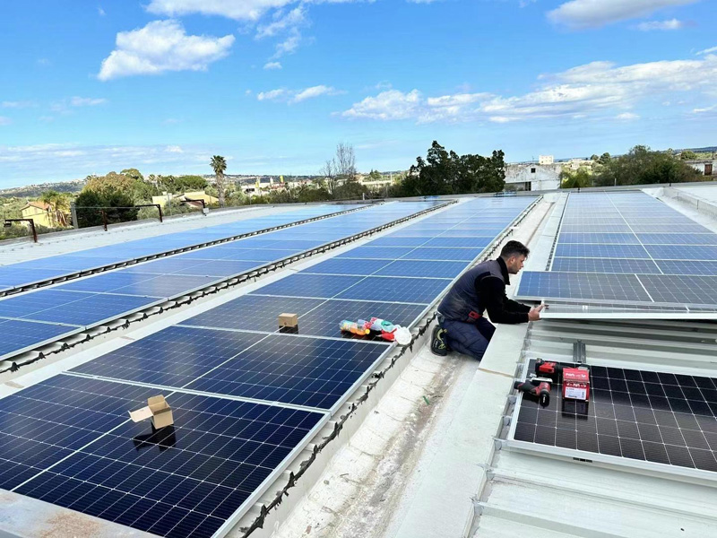 Rooftop Photovoltaic Project for Highway Police Office Buildings in Pakistan
