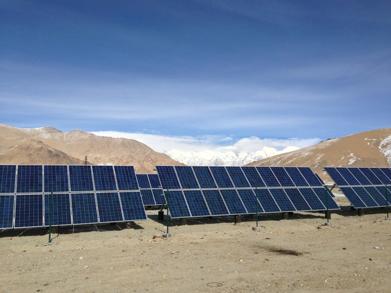 Photovoltaic Power Stations in High-Altitude Areas of Xinjiang
